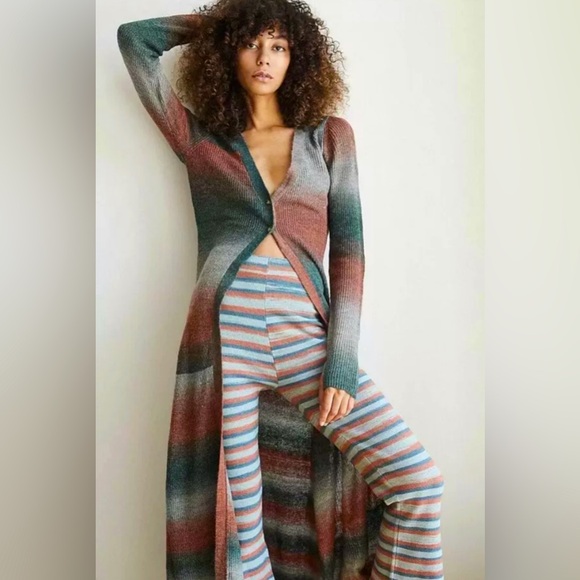 Free People Esme Knit Cardigan, retro-inspired knit, button-front, SZ SM - Picture 7 of 8